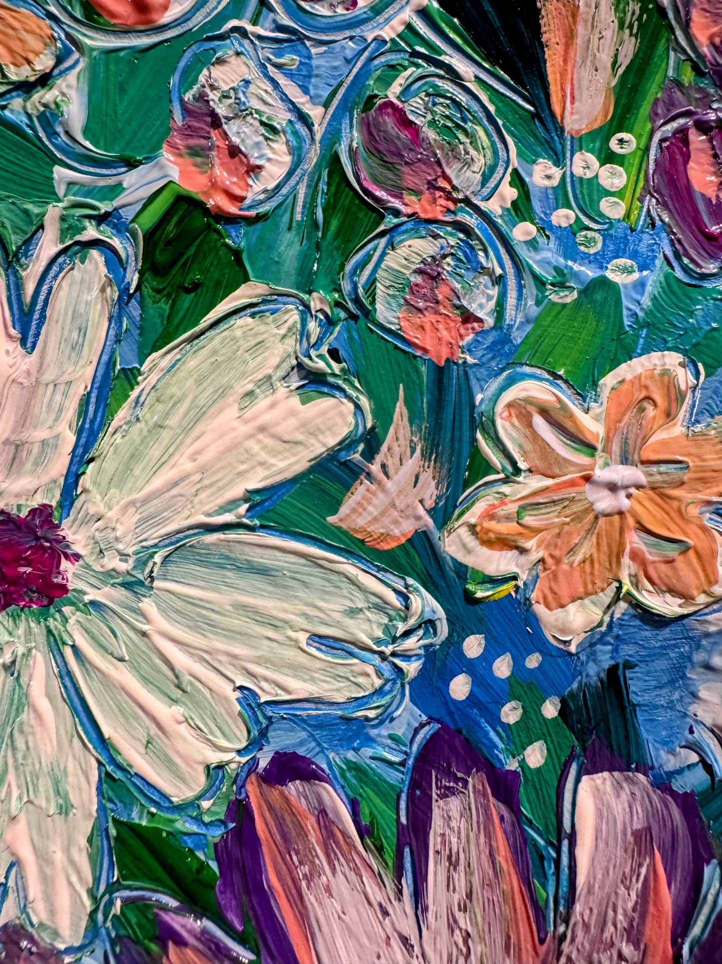 Aqua Blooms