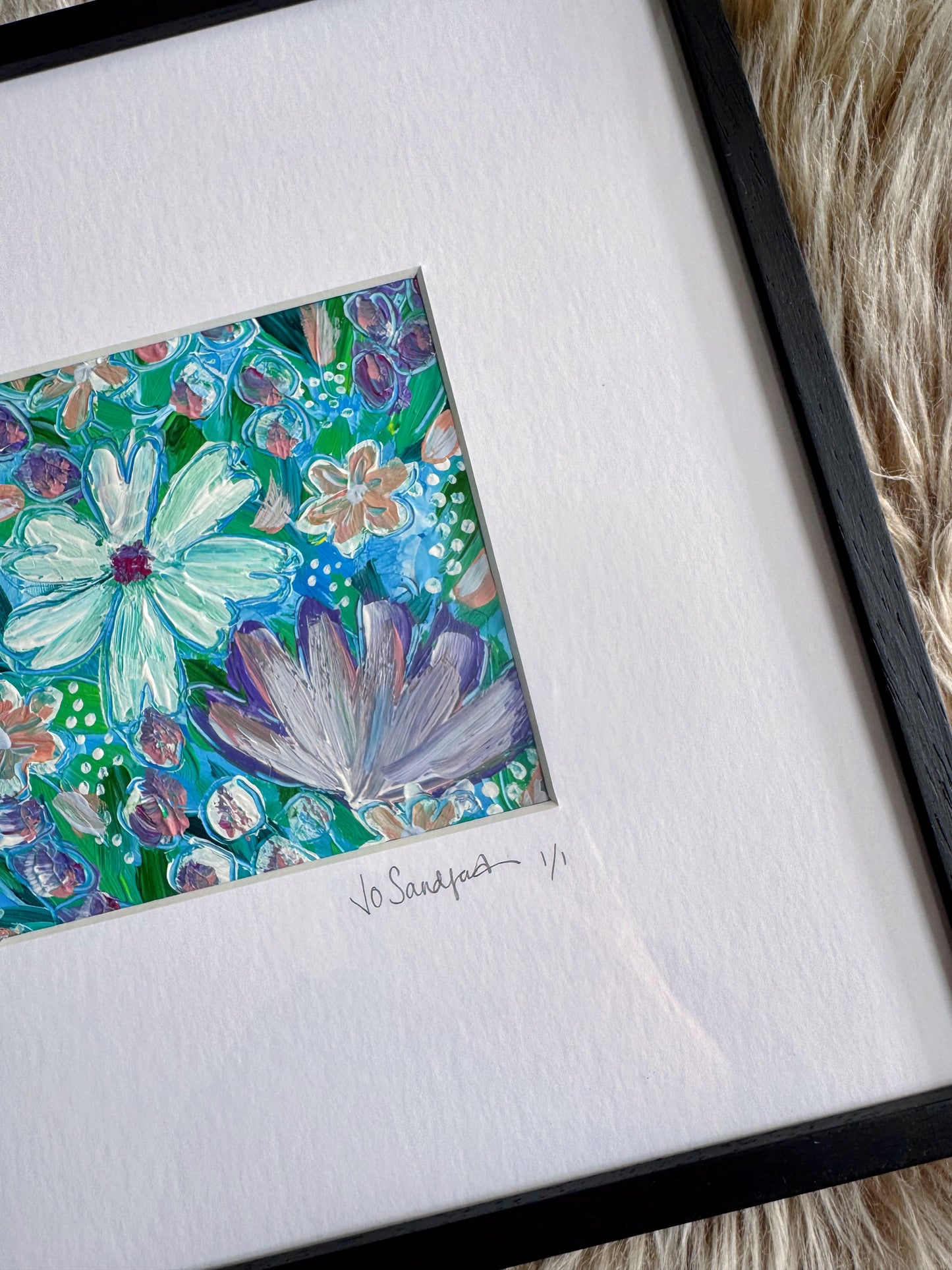 Aqua Blooms